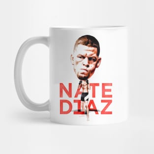 Nate Diaz Bobblehead Cartoon Mug